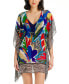 Фото #3 товара Women's The Mix Chiffon Caftan Cover-Up