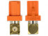 Delock 89784 - FAKRA M - Male - 90° - Gold - Gold - Orange - Stainless steel - Brass - Bronze - Nickel - Plastic
