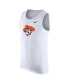 Фото #2 товара Men's White Oklahoma State Cowboys Tank Top