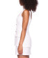 ფოტო #3 პროდუქტის Juniors' Layered-Look Button-Trim Sleeveless Dress