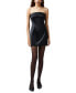 Фото #1 товара Women's Structured Satin Strapless Dress