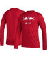 Фото #2 товара Men's Red New York Red Bulls Icon Long Sleeve T-shirt