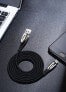 Фото #13 товара Kabel przewód USB-A - microUSB 3A wskaźnik ładowania 2m czarny