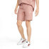 Фото #1 товара Puma Classics Logo Shorts 8” Mens Pink Athletic Casual Bottoms 599810-24
