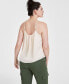 Фото #2 товара Women's Easy Gathered Layering Tank, Created for Macy's