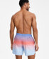 Men's Color Gradient 5.9" Swim Trunks, Created for Macy's