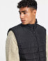 Фото #3 товара New Look funnel neck lightweight gilet in black