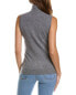 Фото #2 товара Incashmere Turtleneck Cashmere Sweater Vest Women's