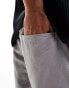 Brave Soul cotton chino short in light grey