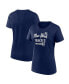 Women's Navy New York Yankees Logo T-shirt