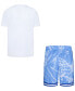 ფოტო #2 პროდუქტის Toddler Boys Mesh T-shirt and Shorts, 2 Piece Set