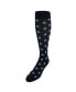 ფოტო #2 პროდუქტის Rodger Skull and Cross Bones Over The Calf Mercerized Cotton Socks