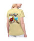 ფოტო #2 პროდუქტის Women's Gold Pittsburgh Steelers Game Time V-Neck T-shirt