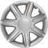 Фото #1 товара Колпаки для колес Albrecht Рубин 4 шт. 13 дюймовые серебристые