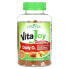 Фото #1 товара 21st Century, VitaJoy, жевательные мармеладки, ежедневный витамин D3, персик, 25 мкг (1000 МЕ), 120 жевательных таблеток