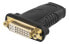 Фото #1 товара Deltaco HDMI-10A - HDMI 19-pin - DVI-D - Black