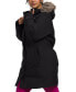 Plus Size Arctic Faux-Fur-Trim Hooded Coat