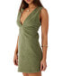 ფოტო #6 პროდუქტის Juniors' Poppy Sleeveless Corduroy Mini Dress