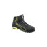 Фото #1 товара Puma Sicherheitsstiefel Amsterdam Mid Größe 45 schwarz/gelb S3 SRC EN ISO 20345 Nubukleder