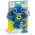 CLEMENTONI Stitch On The Go Plush Rattle