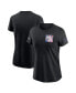 Women's Black New York Giants 2023 NFL Crucial Catch Sideline Tri-Blend T-shirt