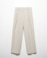 Фото #8 товара Women's Straight Striped Pants