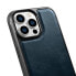 Фото #6 товара Etui pokryte naturalną skórą do iPhone 14 Pro Max Leather Oil Wax granatowy