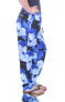 Calvin Klein Women's Tapered Drawstring Floral Pants Blue Size XS - фото #2