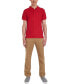 ფოტო #3 პროდუქტის Young Men Uniform Short Sleeve Double Pique Polo