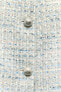 Фото #7 товара Короткий жакет из рельефной ткани ZARA