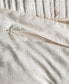 Фото #5 товара Fresco Jacquard Egyptian Cotton 525-Thread Count 3-Pc. Duvet Cover Set, King, Created for Macy's