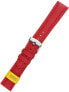 Фото #2 товара Morellato A01X3823A58083CR16 Red Watch Strap 16mm