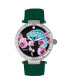 ფოტო #1 პროდუქტის Quartz Camilla Collection Teal Leather Watch 38Mm