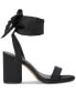 Фото #2 товара Women's Cadith Ankle-Tie Dress Sandals