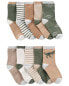 Фото #1 товара Kid 10-Pack Dinosaur Socks 8-14