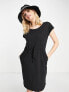 Фото #4 товара Vero Moda mini t-shirt dress in black