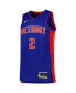 Men's and Women's Cade Cunningham Blue Detroit Pistons Swingman Jersey - Icon Edition