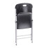 Фото #2 товара Складной стул Lifetime черный из пластика 50x48.5x84 см