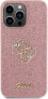 Фото #3 товара Guess Guess GUHCP15LHG4SGP iPhone 15 Pro 6.1" różowy/pink hardcase Glitter Script Big 4G