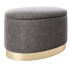 PLAYBOY ovaler Pouf ROSANNE