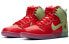 Фото #4 товара Кроссовки Nike Dunk SB High pro qs "strawberry cough" CW7093-600