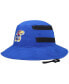 ფოტო #2 პროდუქტის Men's Royal Kansas Jayhawks 2021 Sideline AEROREADY Bucket Hat