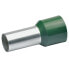 Фото #1 товара Klauke 177GRL - Wire end sleeve - Copper - Straight - Green,Metallic - Tin-plated copper - Polypropylene (PP)