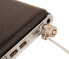 Фото #2 товара Notebook Single Security Standard Lock (with Key). - 1.8 m - Round key - Metallic - Translucent