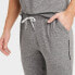 Men's Soft Stretch Joggers - All In Motion Heathered Black XL