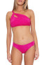 Фото #1 товара Trina Turk 285747 One-Shoulder Bikini Top Swimwear Pink , Size 4