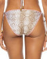 Ramy Brook 282350 Printed Tie Side Bikini Bottom, Size Large