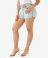 Фото #3 товара Women's Jennie No Flap Big T Rolled Shorts