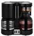 Krups Duothek Plus - Drip coffee maker - 1 L - Ground coffee - 2200 W - Black