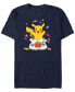 Men's Pokemon Pika Candy Short Sleeves T-shirt Синий, Small - фото #1